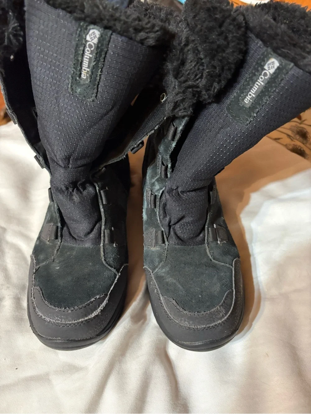 Columbia Black Women's Insulated Winter Boots